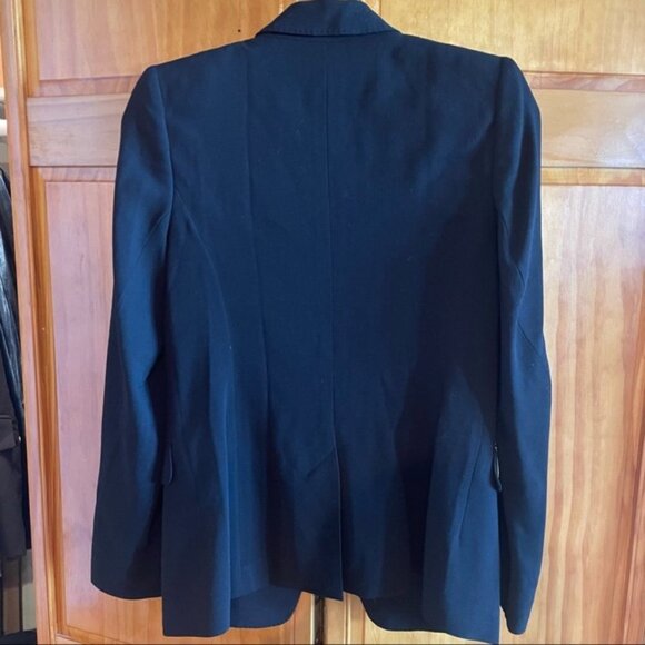 Escada Black Double Face Blazer - Picture 2 of 9